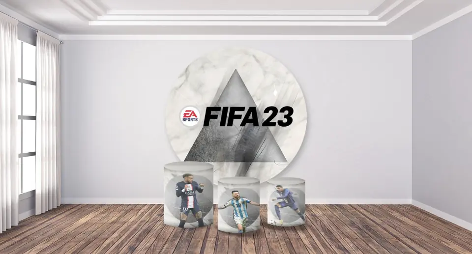 Kit panel circular trio de fundas - FiFa
