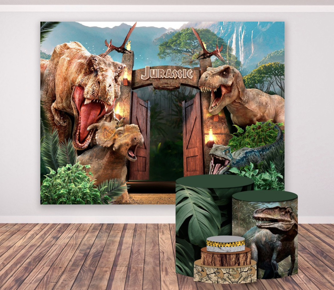 Panel Rectangular - Dinosaurios 3x2