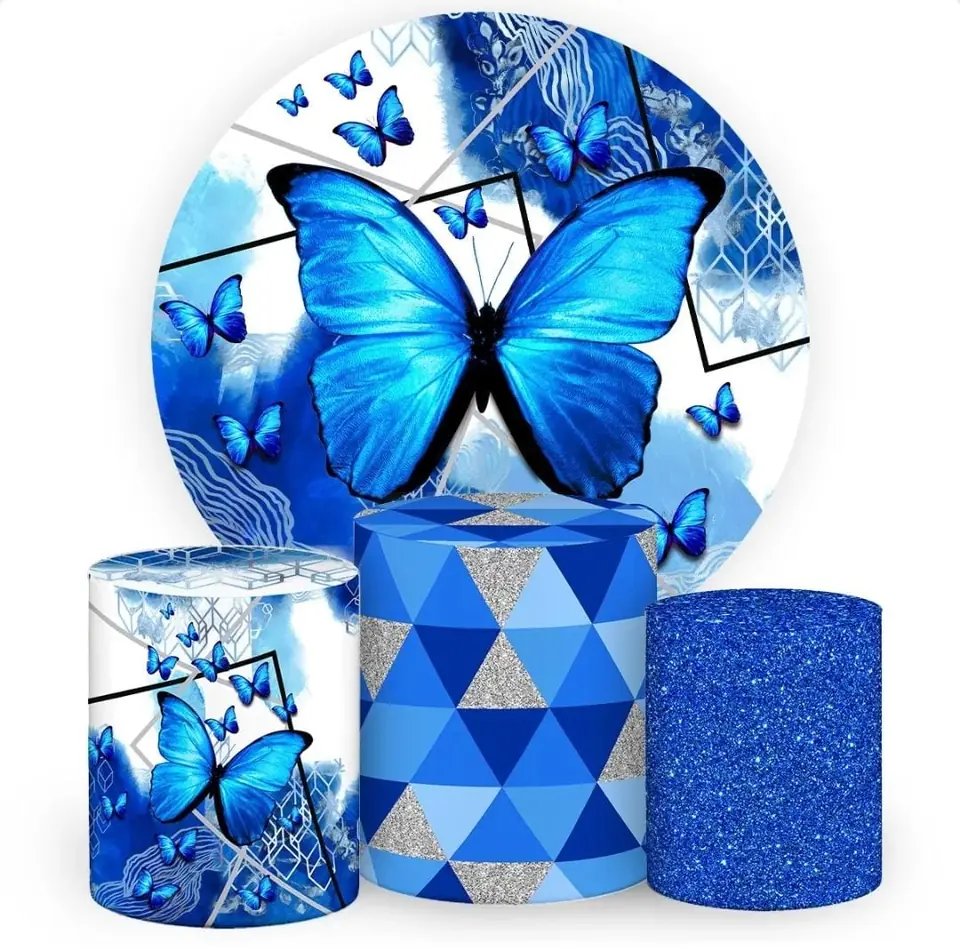 Kit panel circular trio de fundas – Mariposas