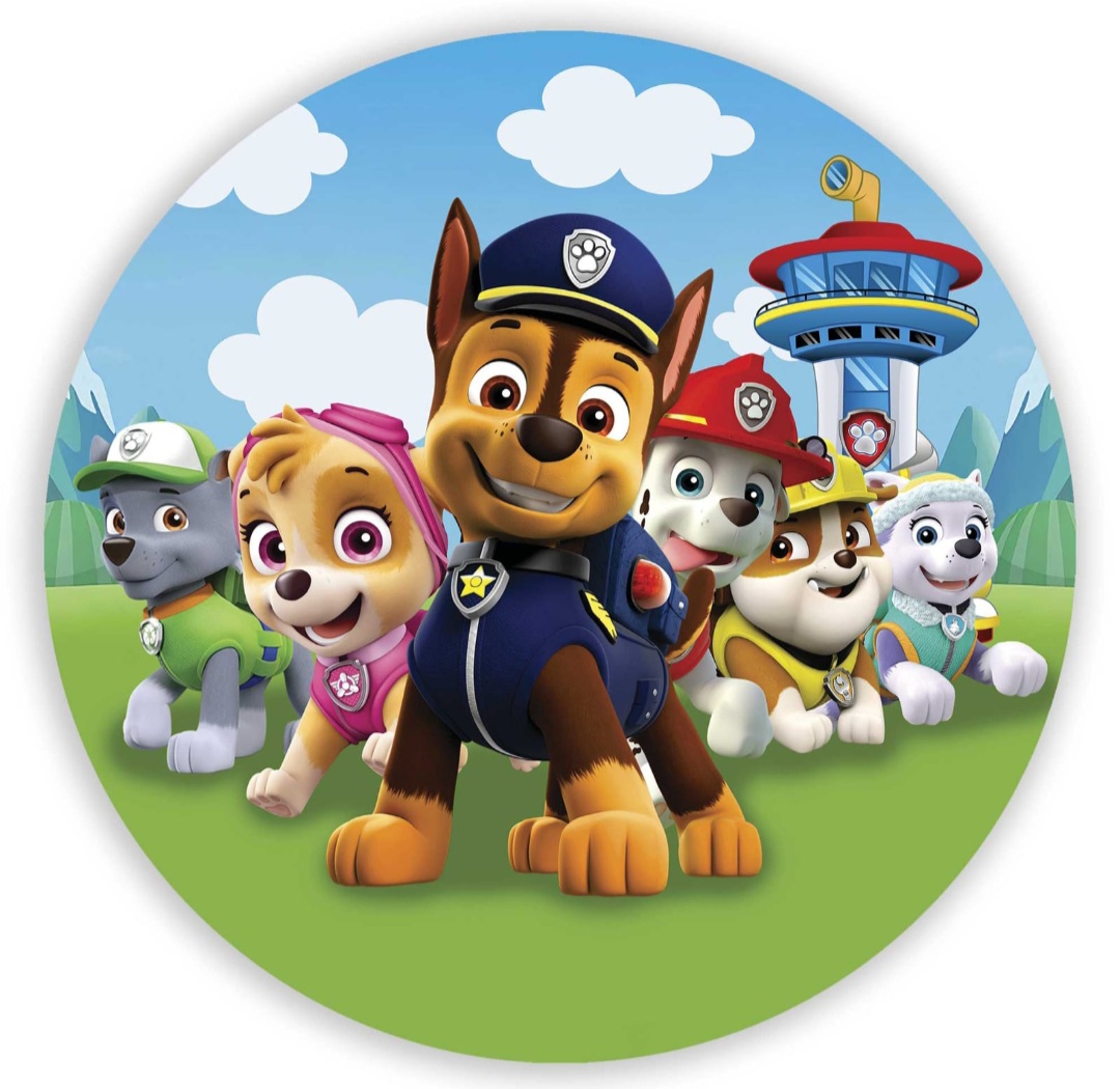Panel Circular - Paw Patrol