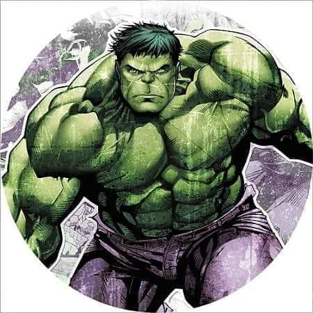Panel Circular - Hulk