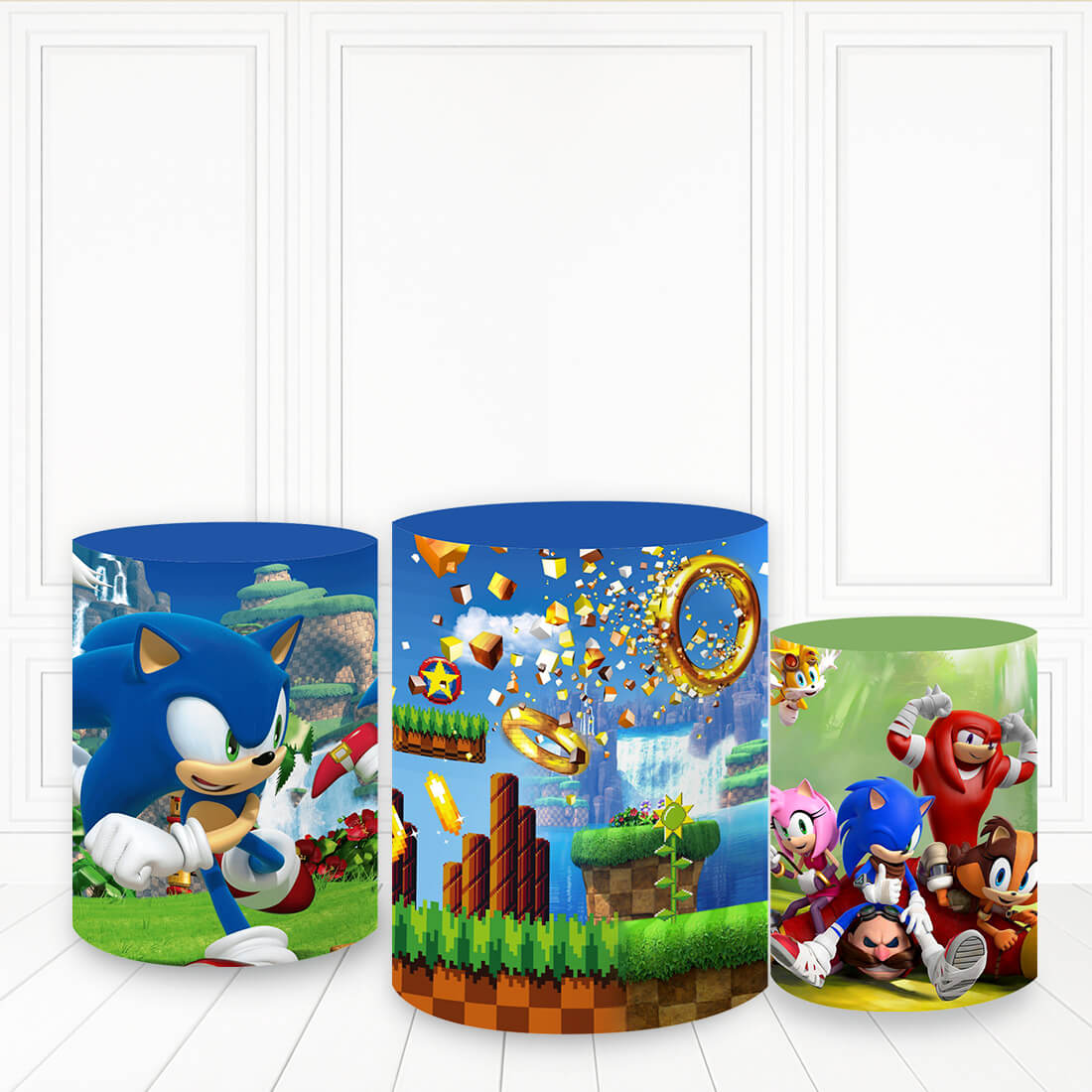 Trio de fundas - Sonic