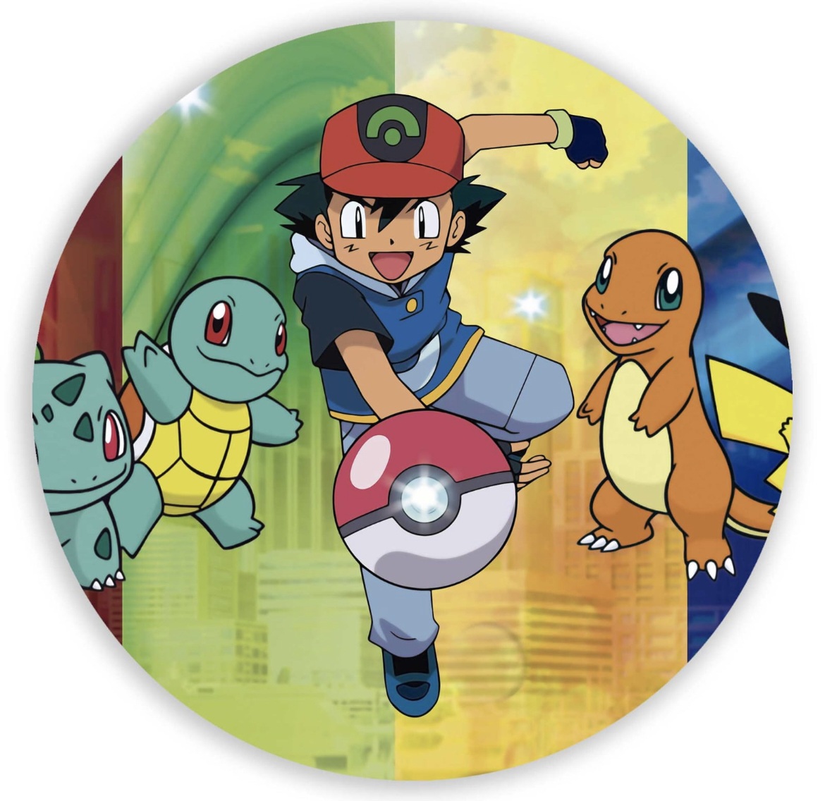 Panel Circular - Pokemon