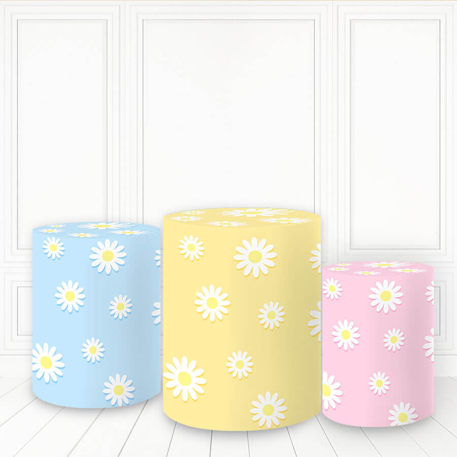 Trio de fundas - Margaritas