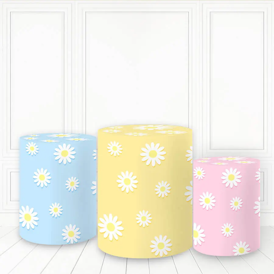 Trio de fundas - Margaritas