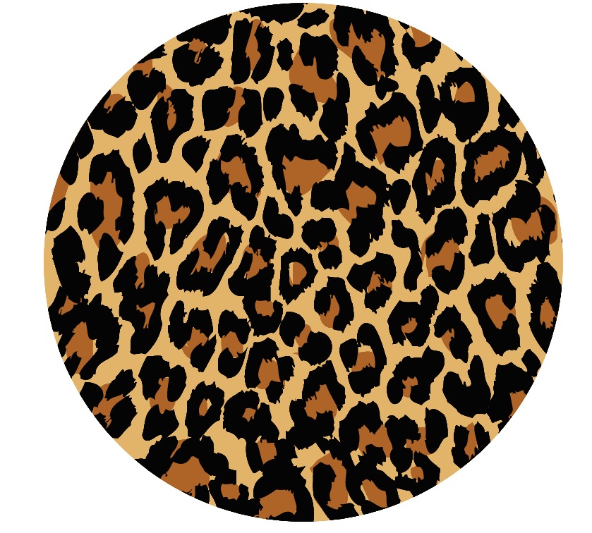 Panel Circular - Animal Print