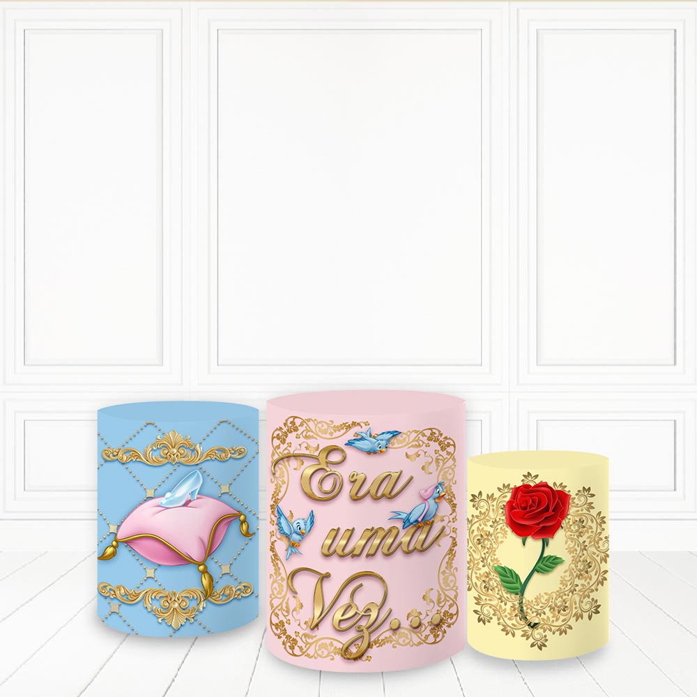 Trio de fundas - Princesas