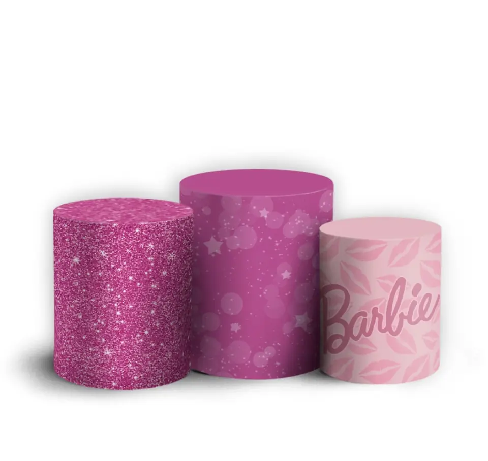 Trio de fundas - Barbie