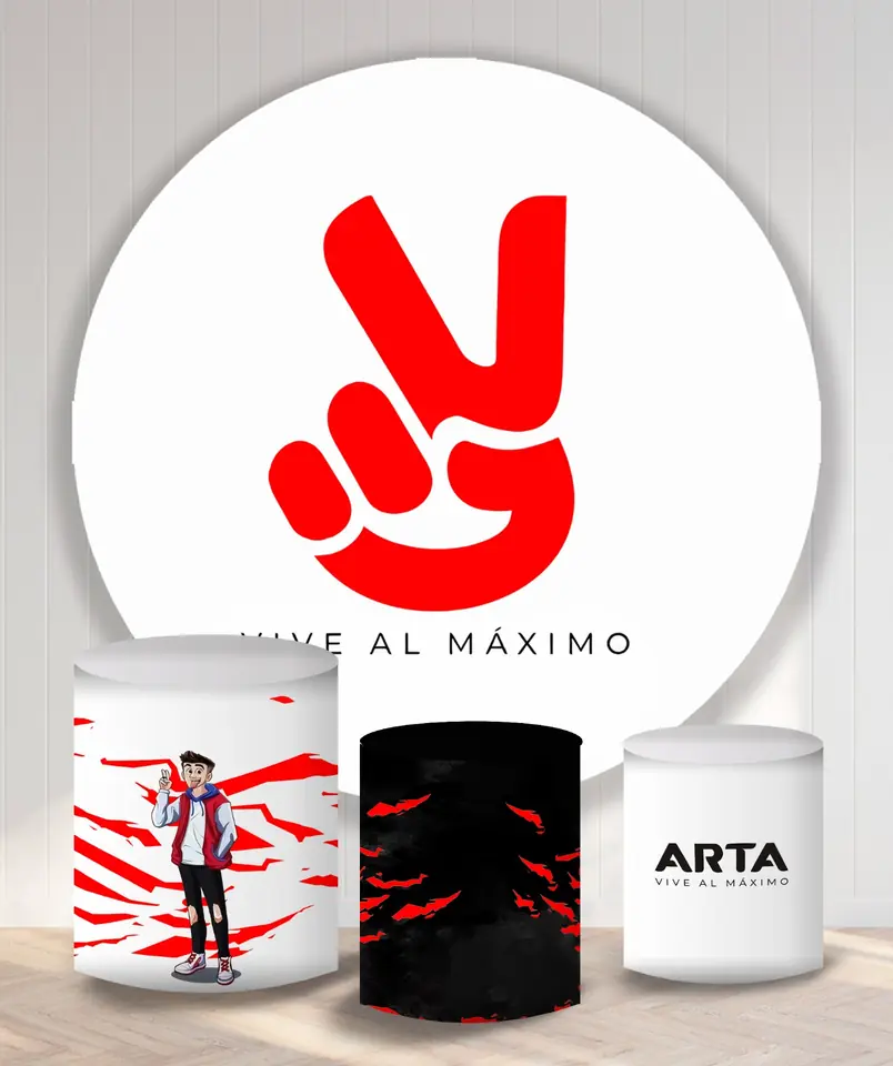 Kit panel circular trio de fundas - Arta Game