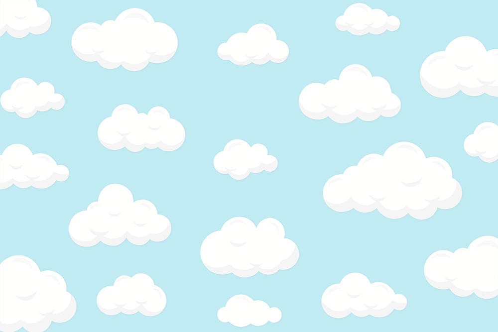 Panel Rectangular - Nubes 3x2