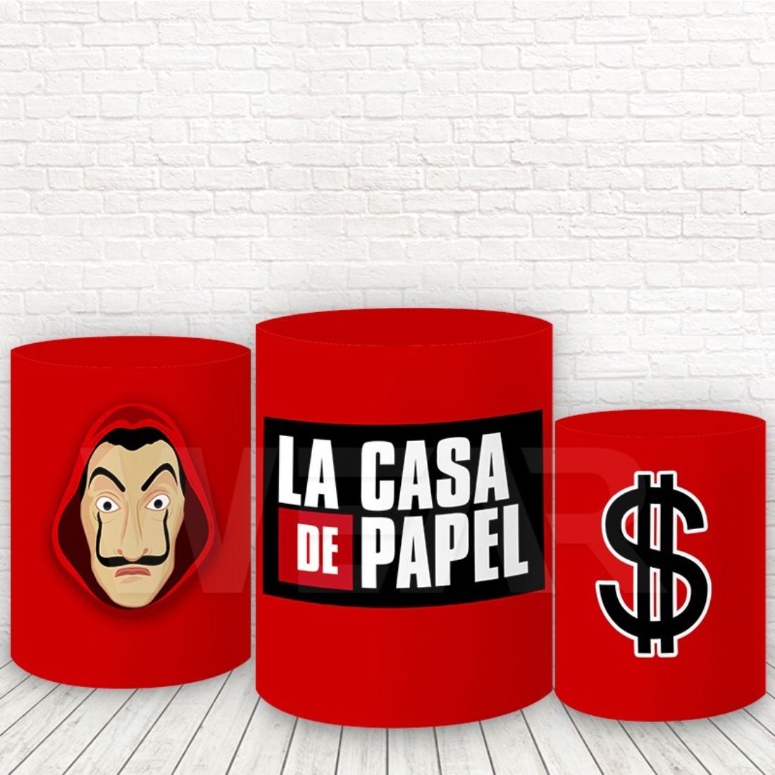 Trio de fundas - La casa de papel
