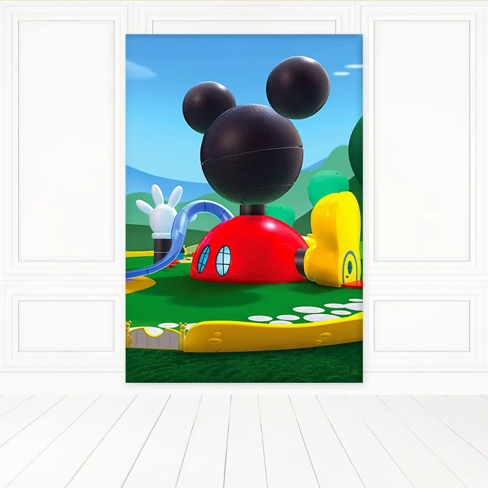 Panel Lateral - Casa Mickey