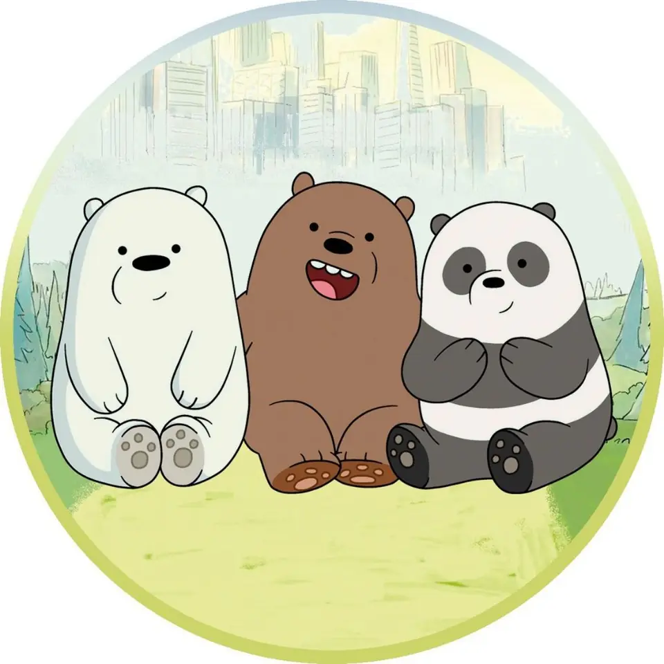 Panel circular - Osos Escandalosos