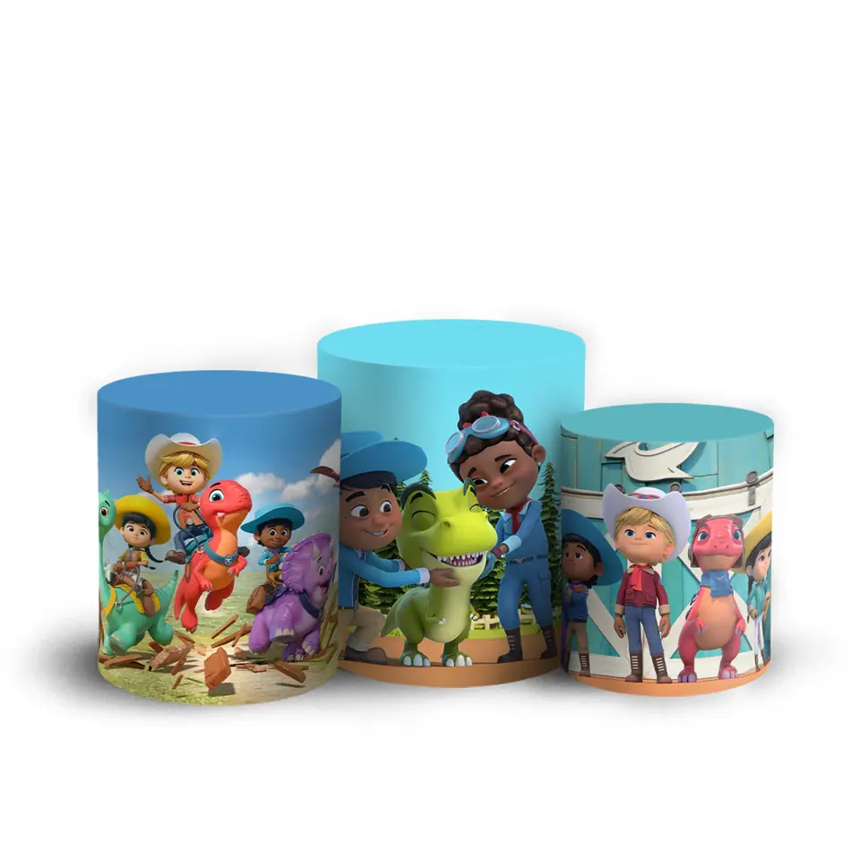 Trio de fundas - Dino Ranch