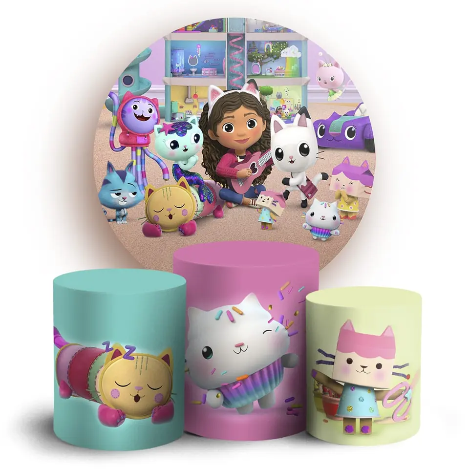 Kit panel circular trio de fundas - Casa Magica de Gaby