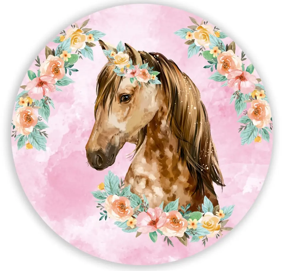Panel Circular - Caballo