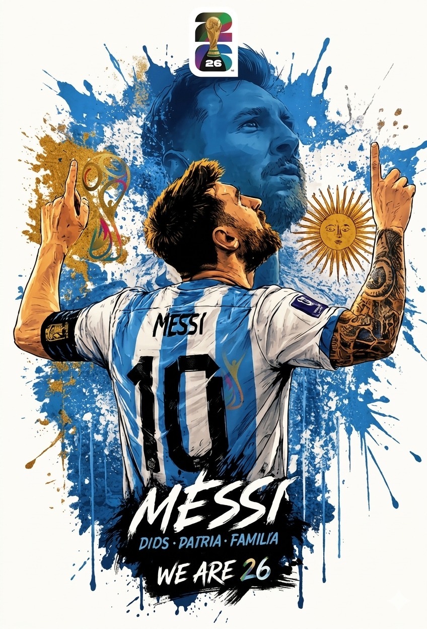 Panel Lateral - Messi