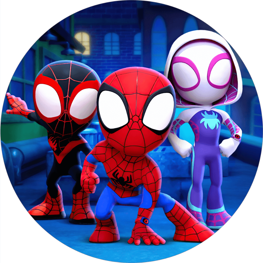 Panel Circular - Spidey