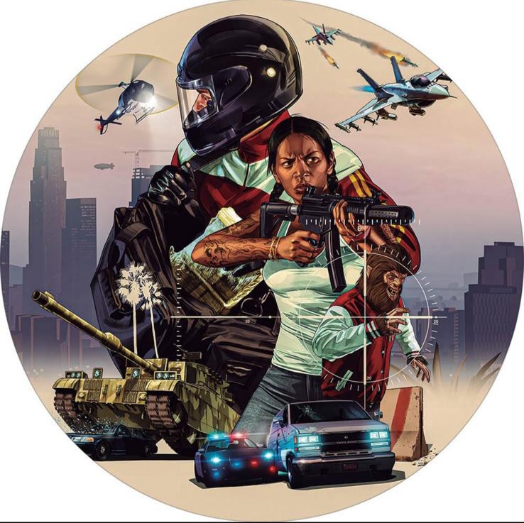 Panel Circular - GTA