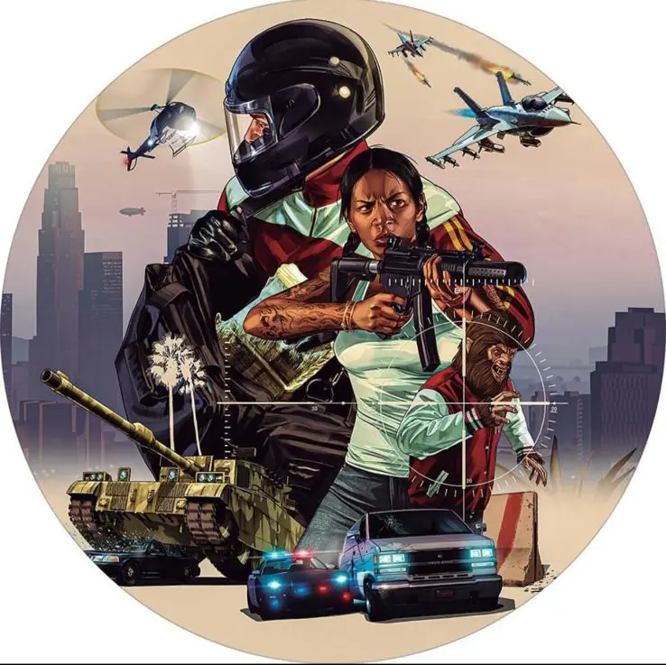 Panel Circular - GTA