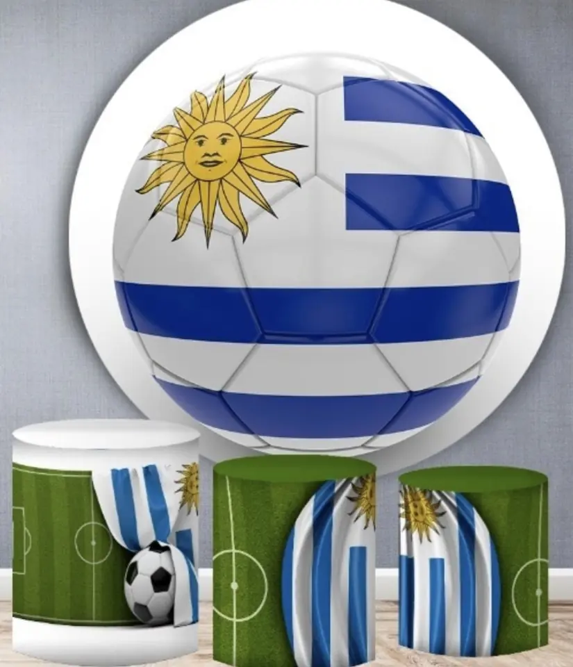 Kit panel circular trio de fundas - Uruguay