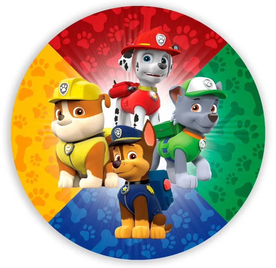 Panel Circular - Paw Patrol