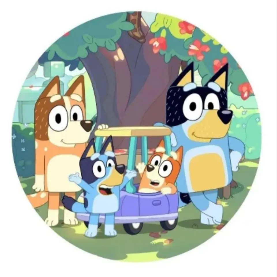 Panel Circular - Bluey