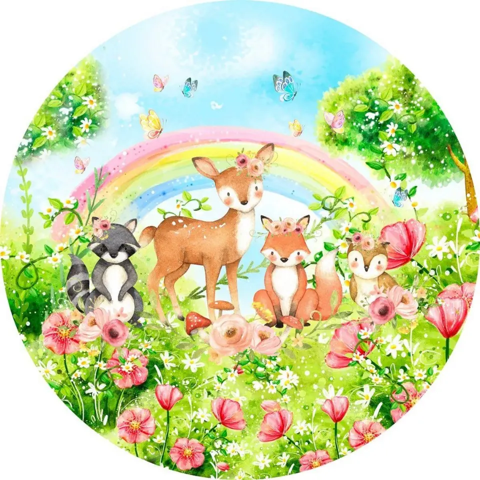 Panel Circular - Bosque