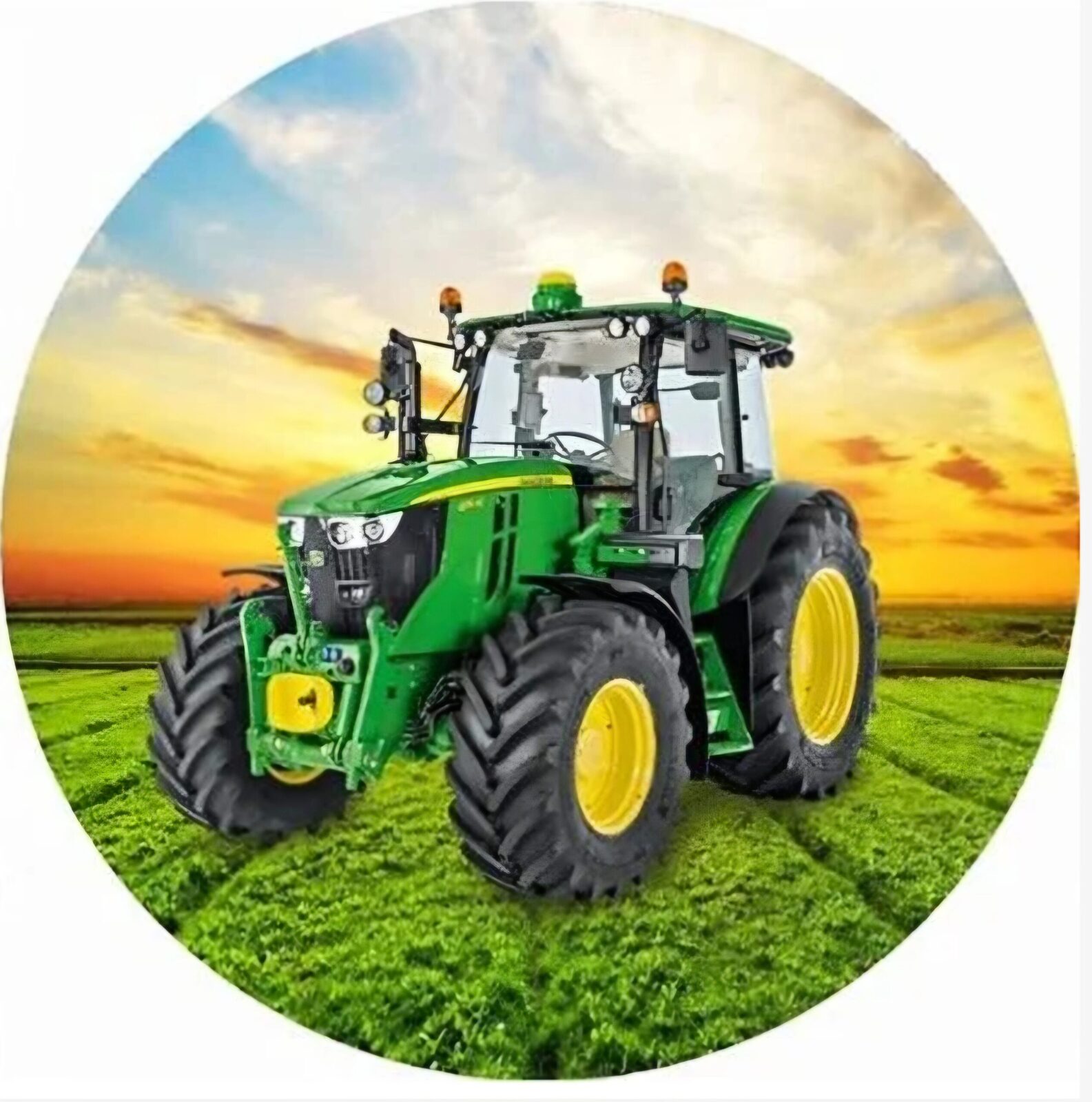 Panel Circular – Tractor John Deere Real