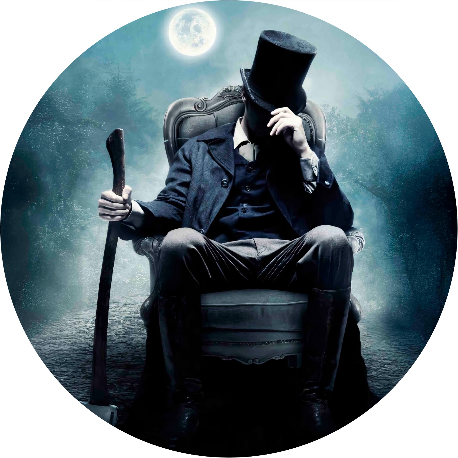 Panel Circular - Abraham Lincoln