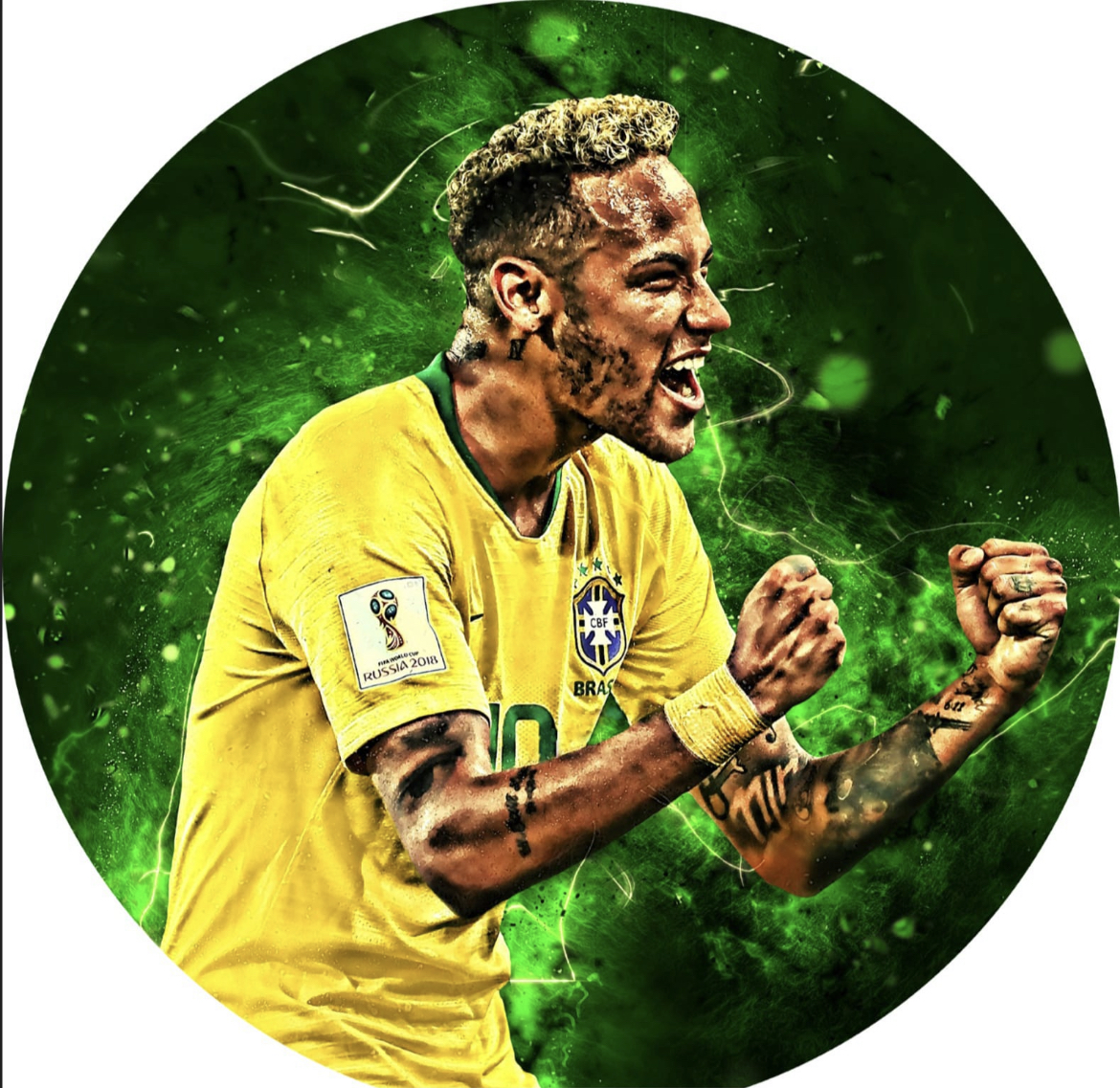 Panel Circular - Neymar