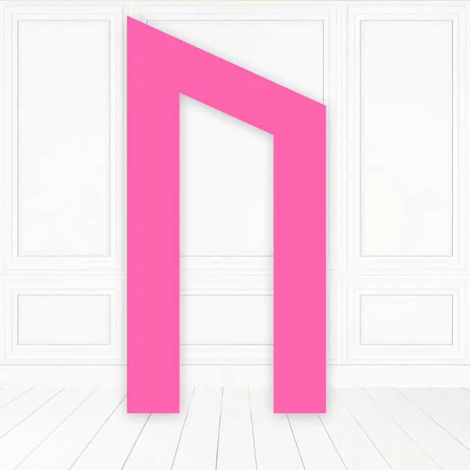 Panel Portal Diagonal - Rosa