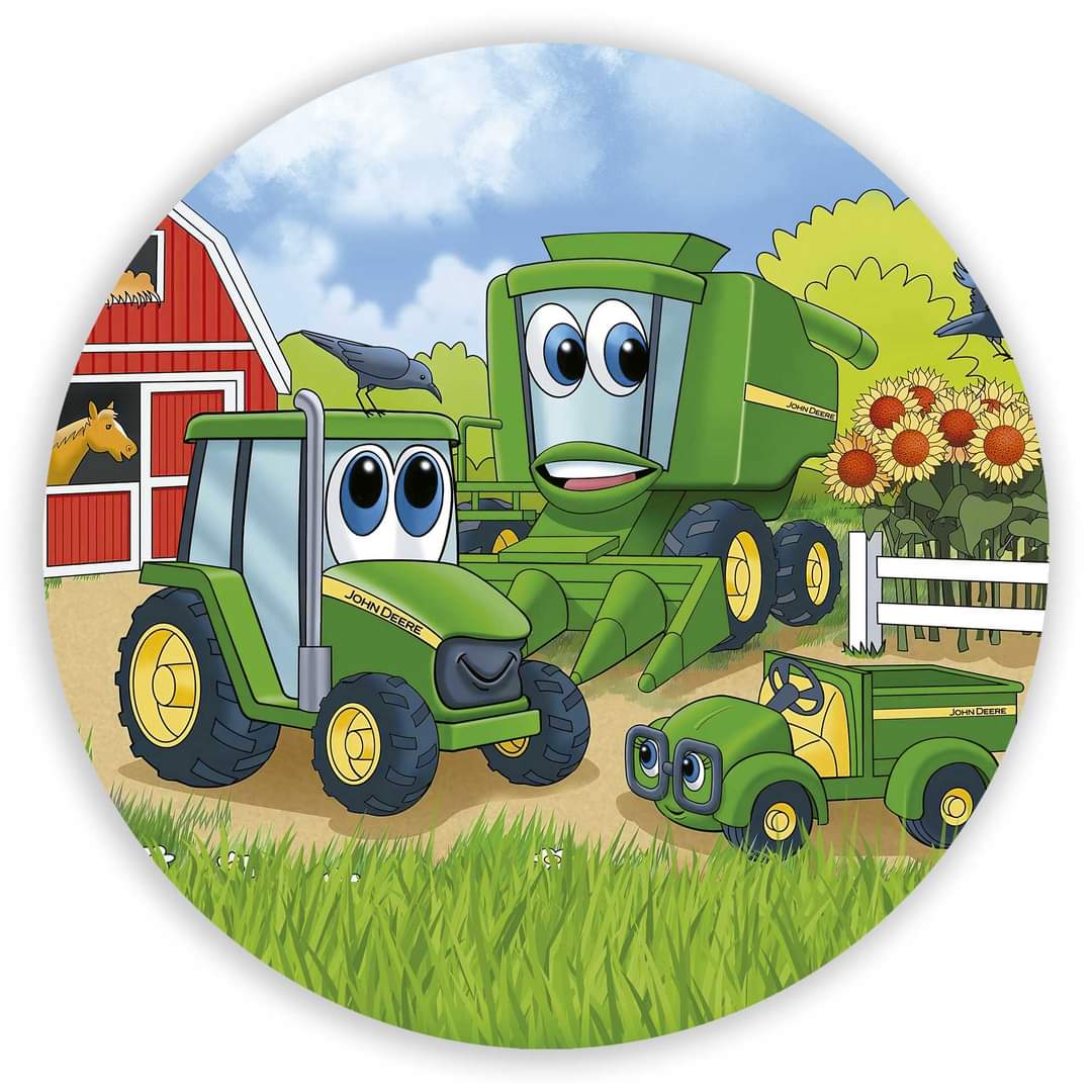 Panel Circular - Tractor John Deere