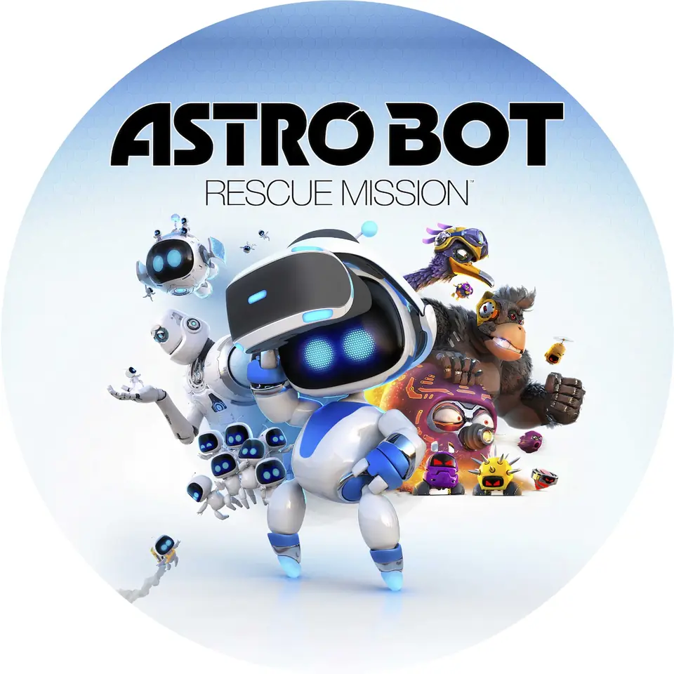 Panel Circular - Astro Bot