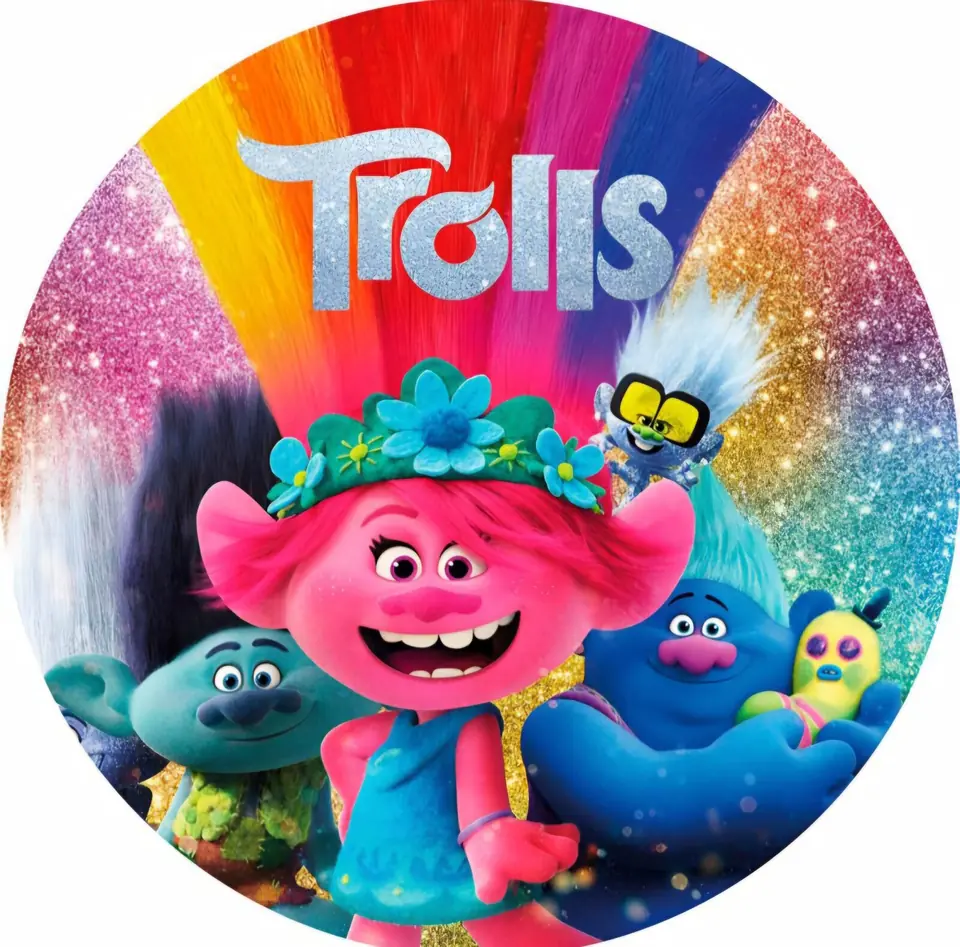 Panel Circular - Trolls