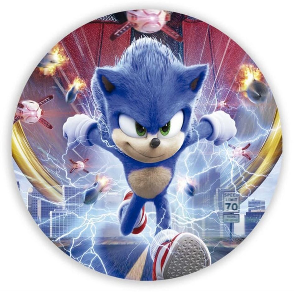 Panel Circular - Sonic
