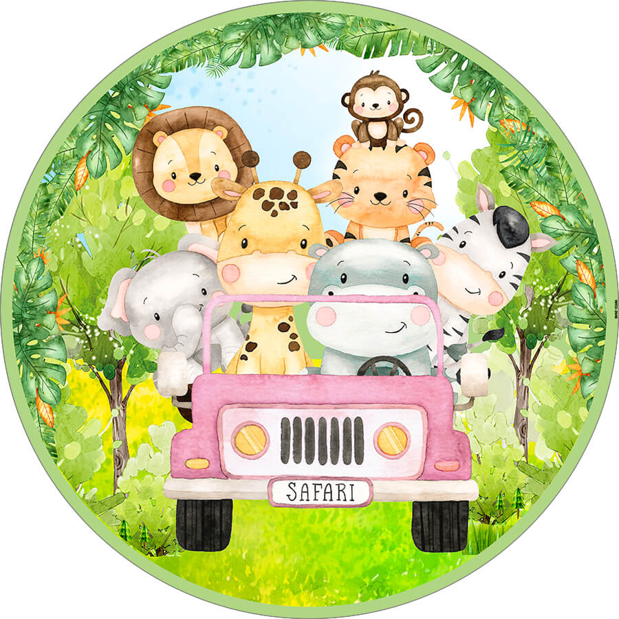 Panel Circular - Safari