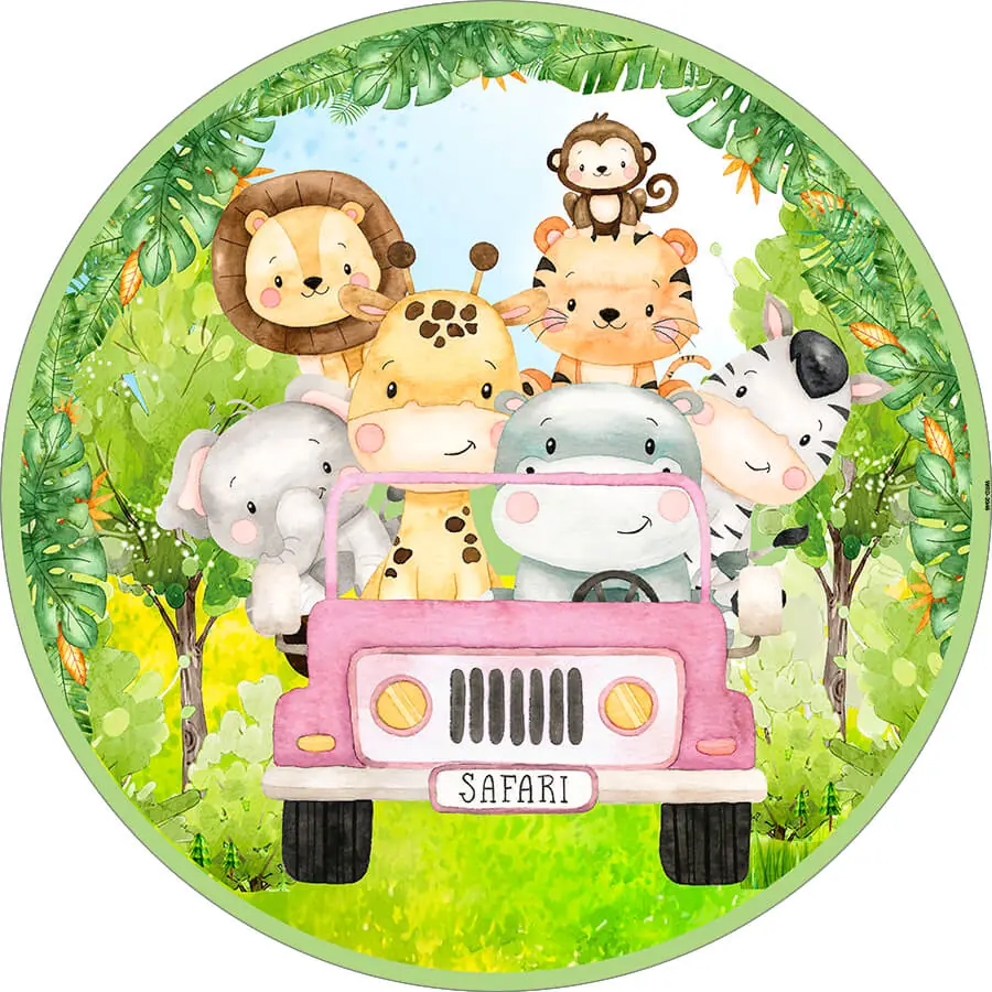 Panel Circular - Safari