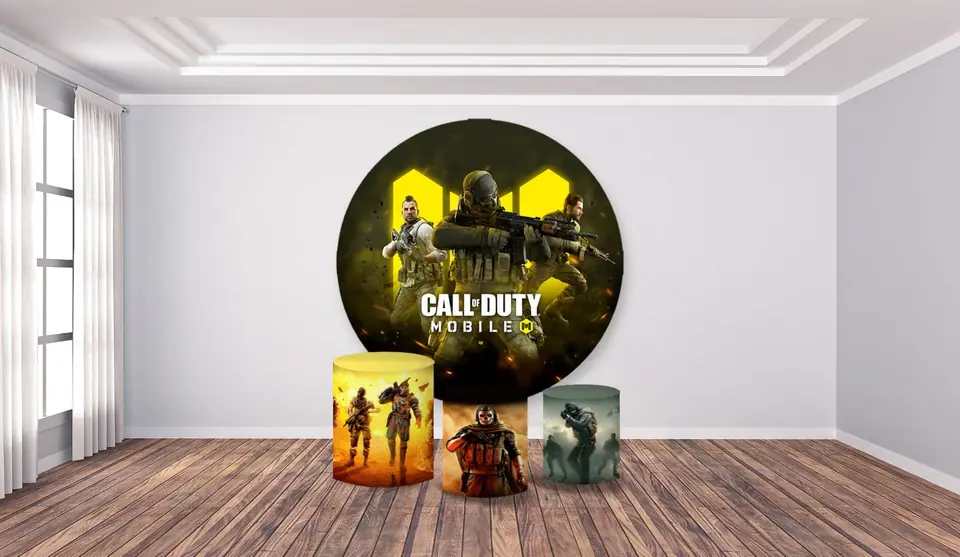 Kit panel circular trio de fundas - Call Duty