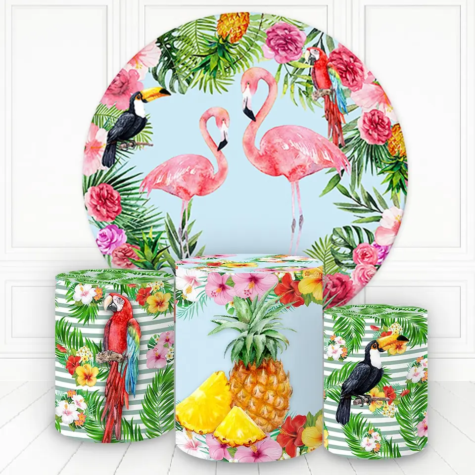 Kit panel circular trio de fundas - Flamenco