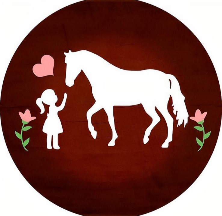 Panel Circular - Caballo