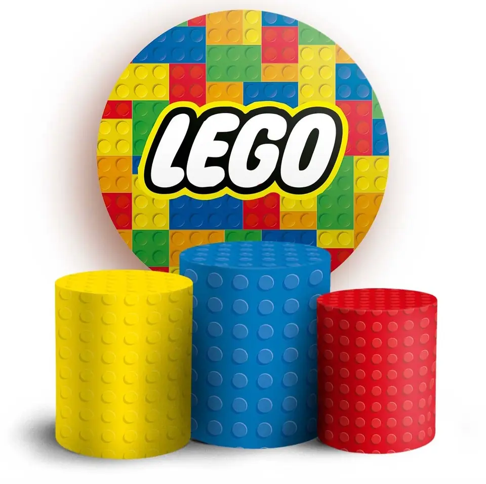 Kit panel circular trio de fundas - Lego
