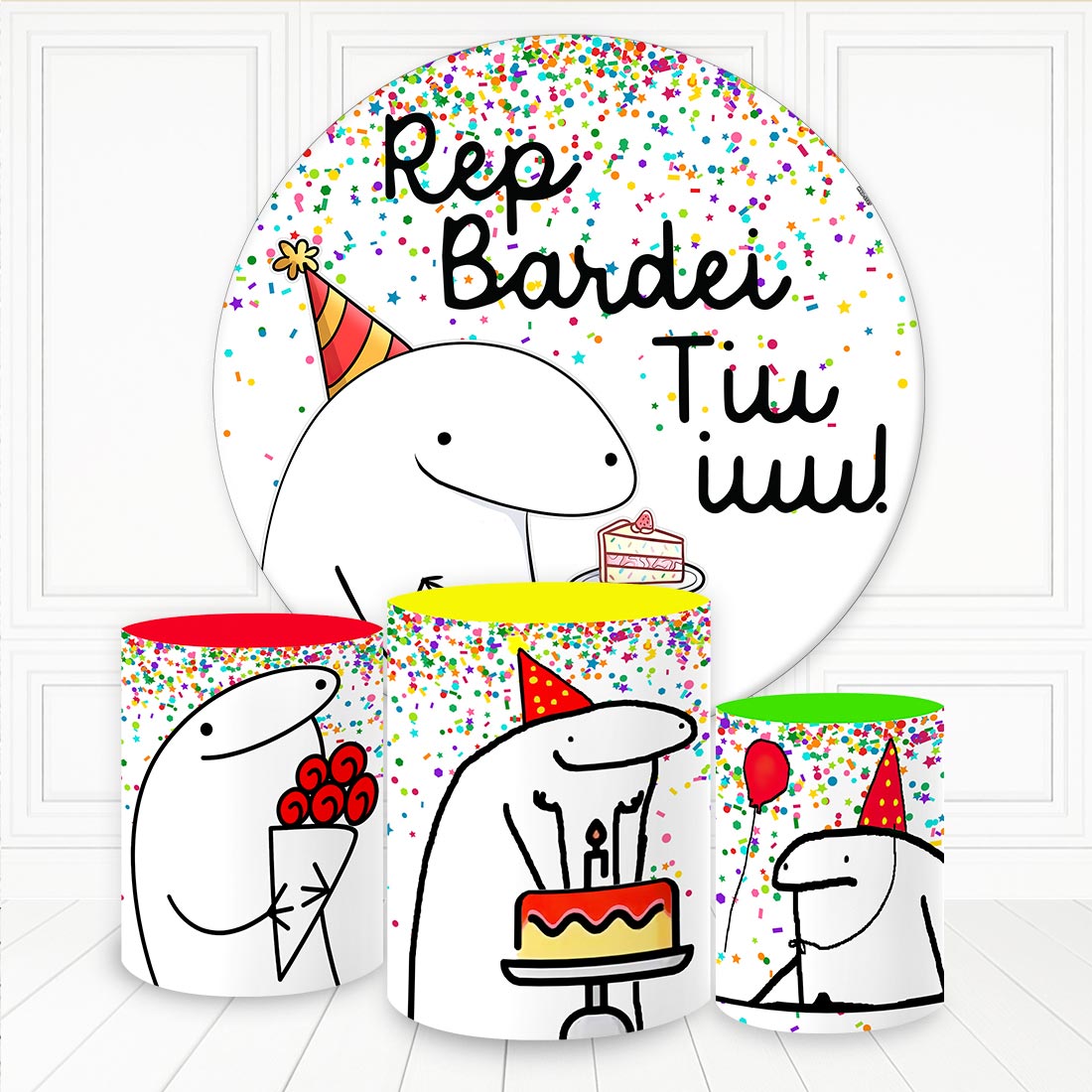 Kit panel circular trio de fundas - Flork