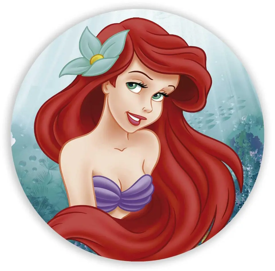 Panel Circular - Sirena Ariel