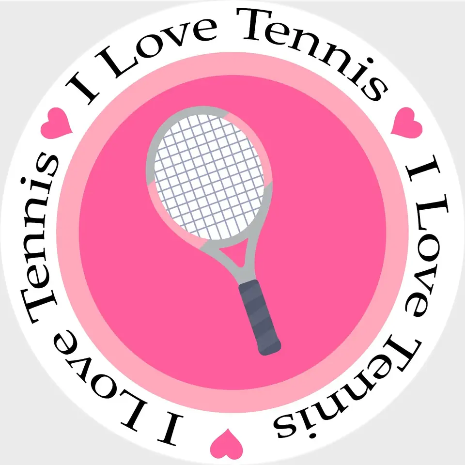 Panel Circular - Tennis