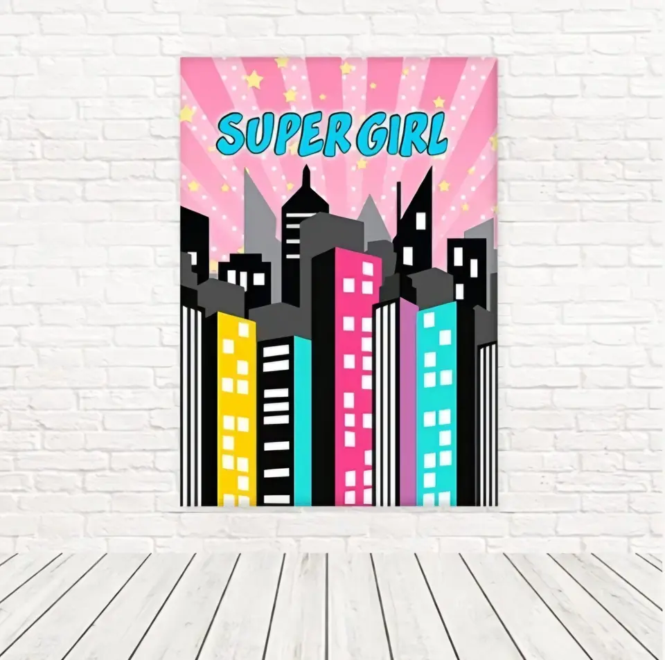 Panel Lateral - Super Girls Edifícios