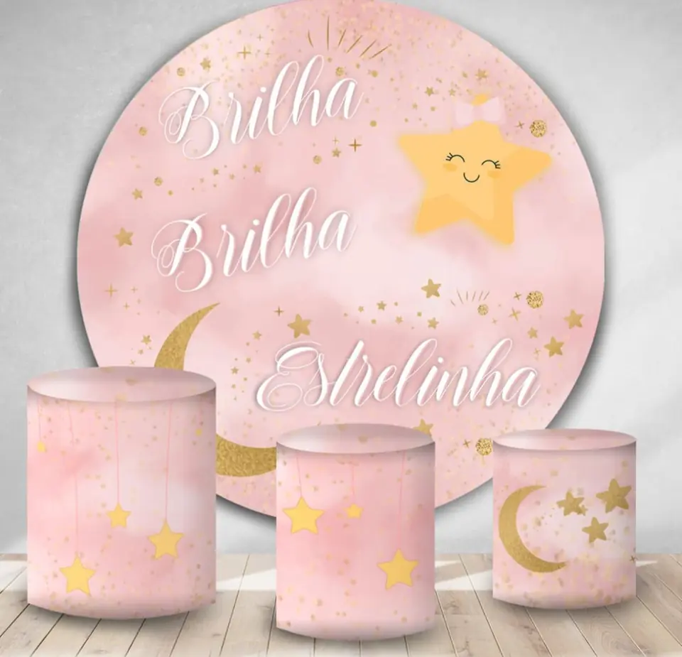 Kit panel circular trio de fundas - Estrellas