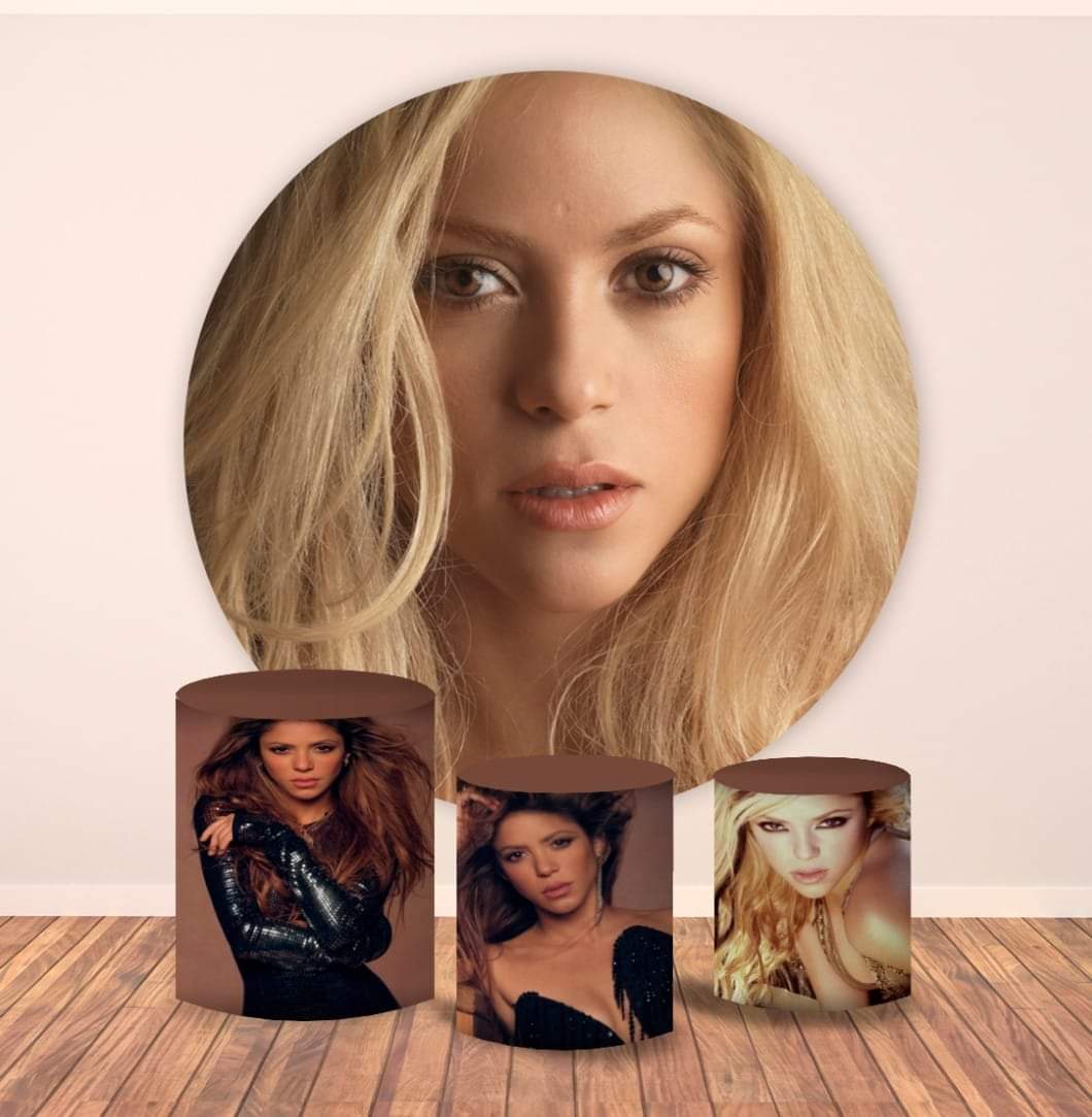 Kit panel circular trio de fundas - Shakira