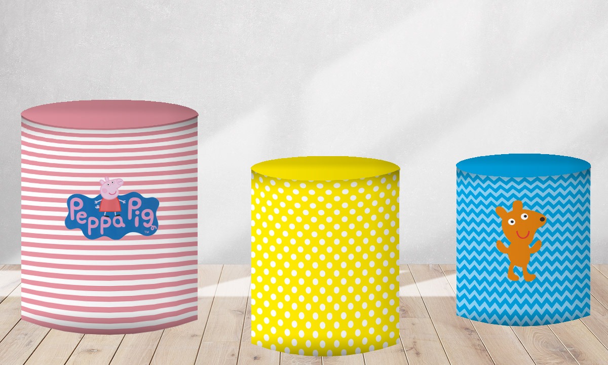 Trio de fundas - Peppa Pig