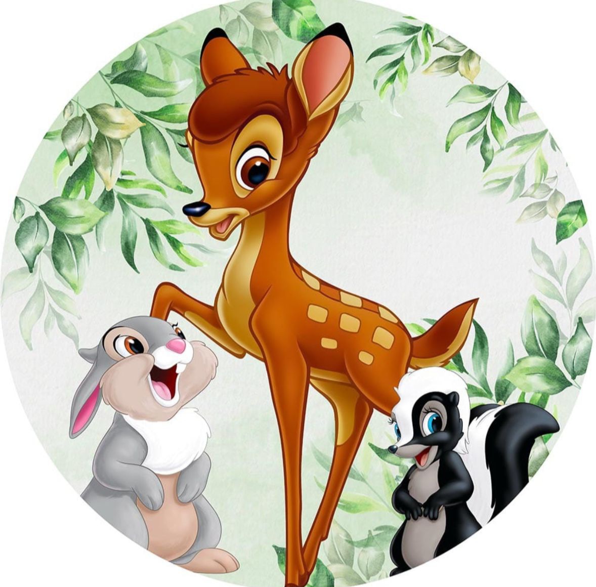 Panel Circular - Bambi